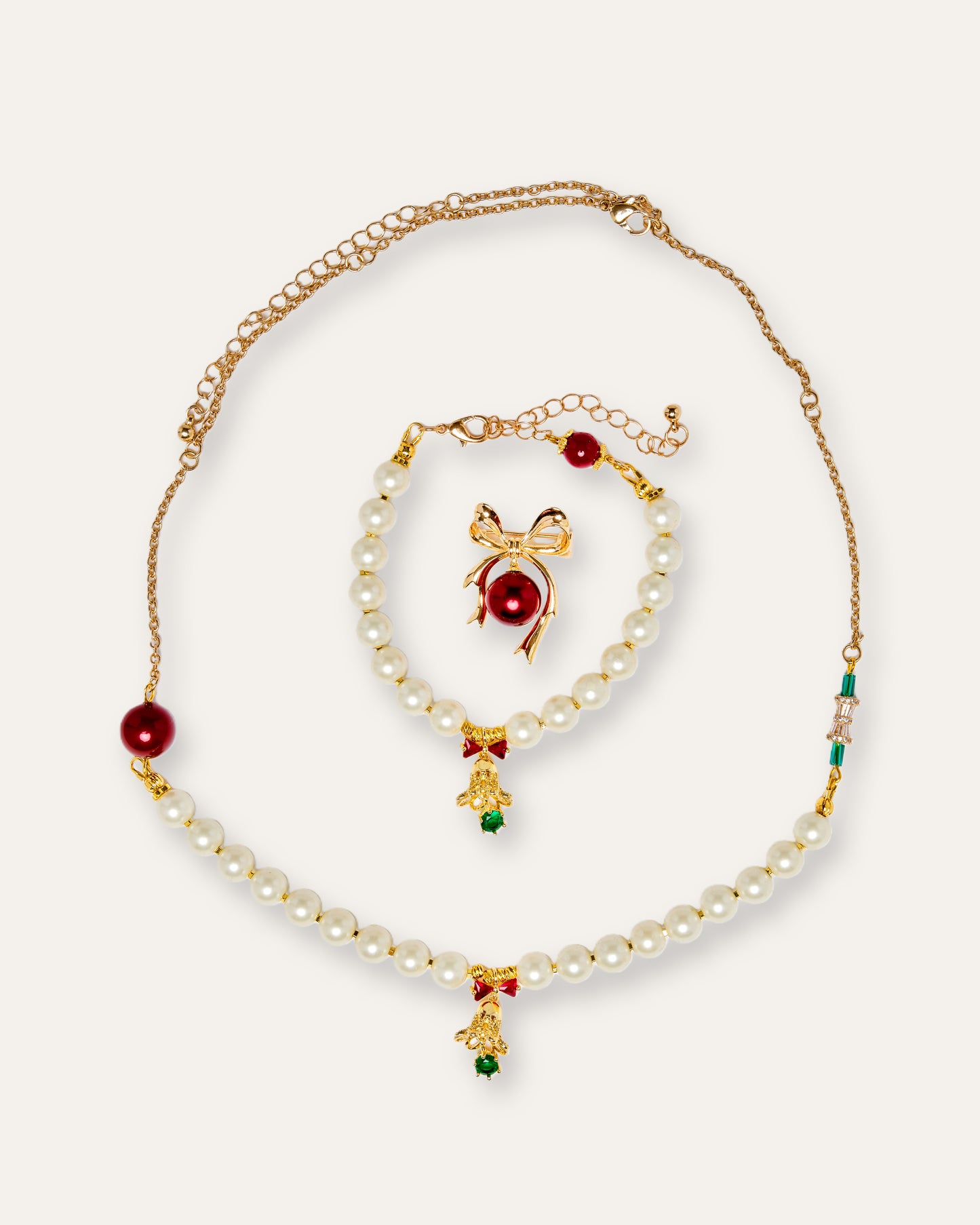 Festive Wonderland - Enchanted Bells Brooch