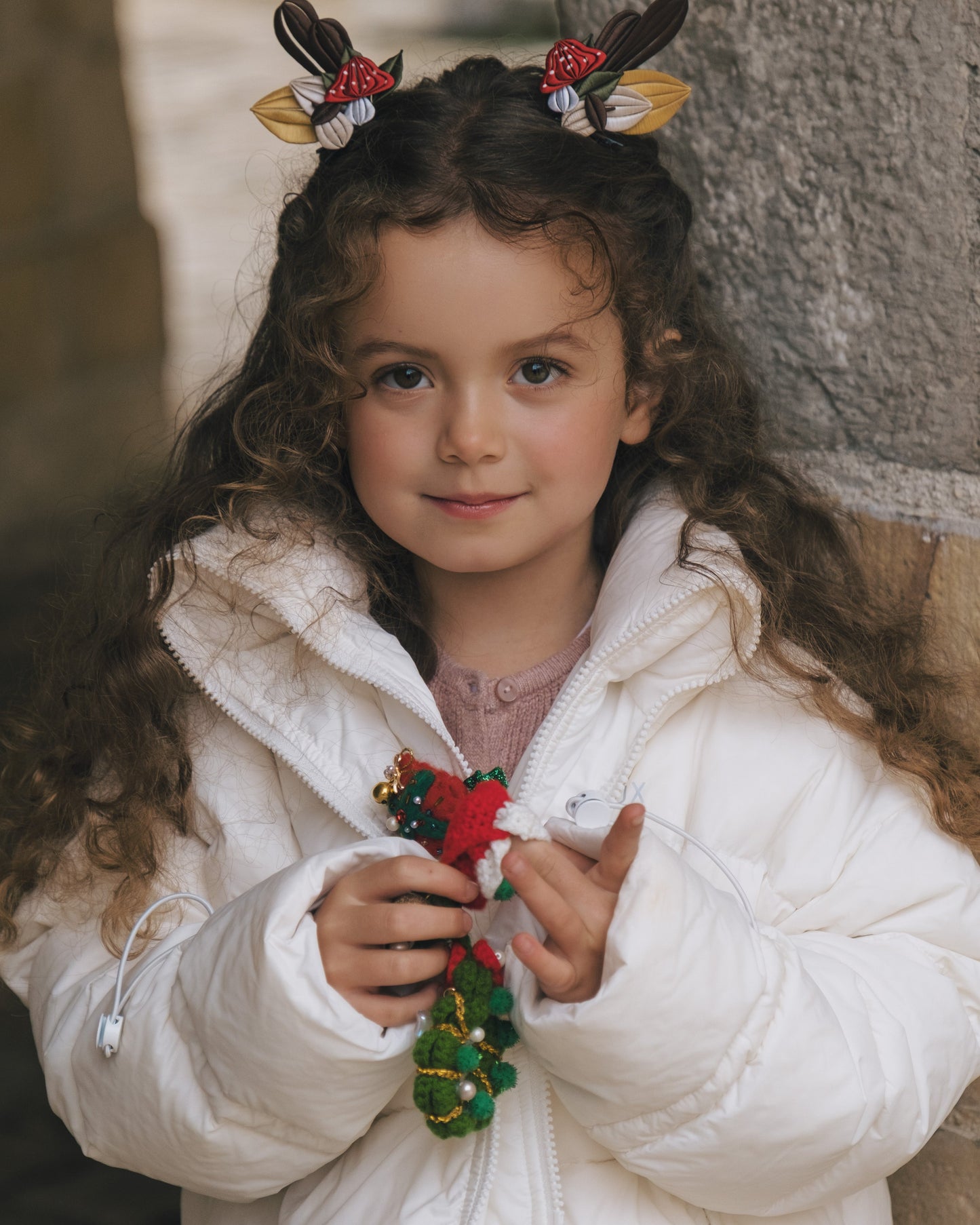 Festive Wonderland - Santa’s Cozy Stocking Keychain