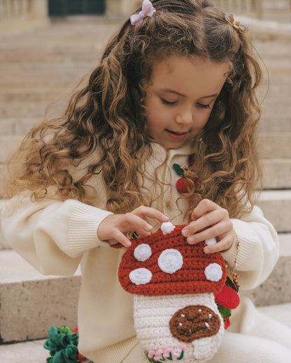 Black Forest Whimsy - Woodland Mushroom Bag