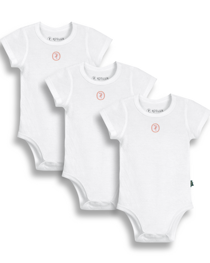 Pure Nest - Supima® Organic Cotton Short-Sleeve Bodysuit