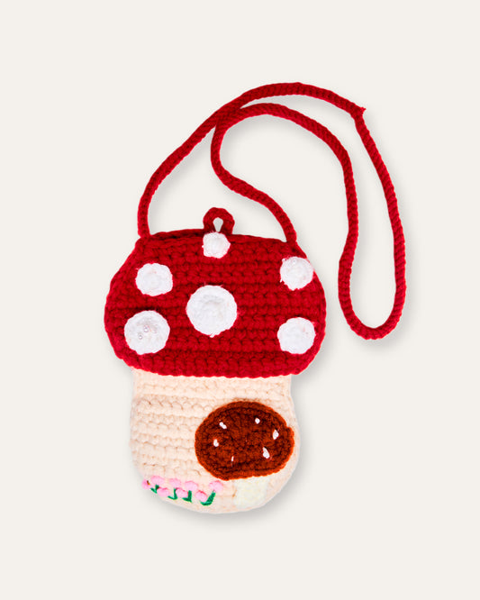 Black Forest Whimsy - Mushroom Treasure Pouch