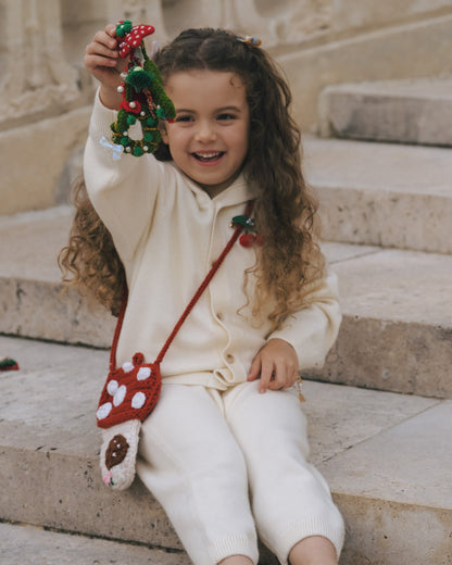 Festive Wonderland - Santa’s Cozy Stocking Keychain