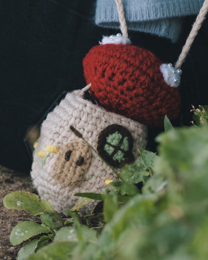 Black Forest Whimsy - Woodland Mushroom Bag