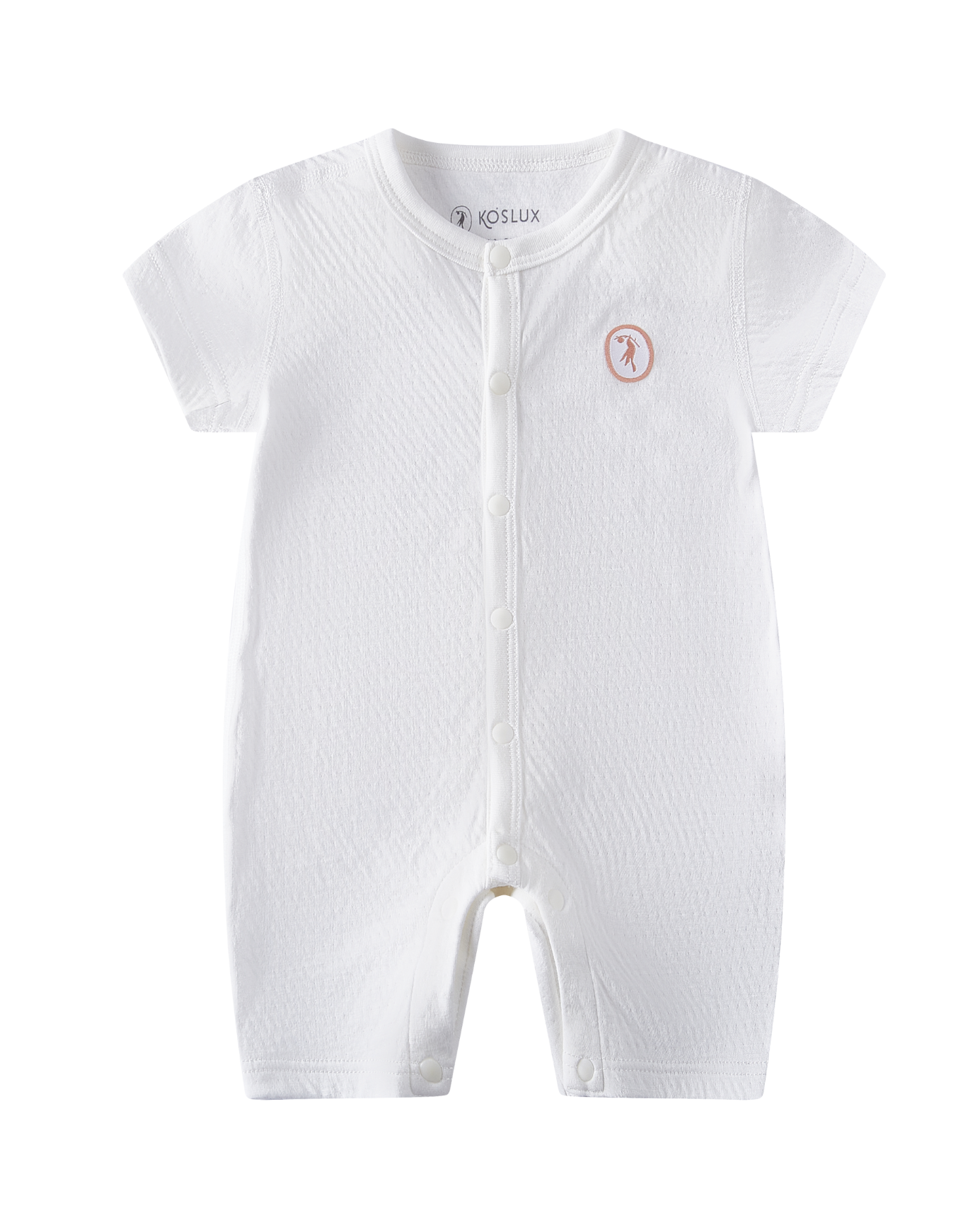 Pure Nest - Supima® Organic Cotton Short-Sleeve Baby Romper