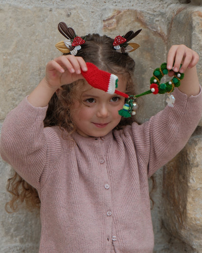 Festive Wonderland - Santa’s Cozy Stocking Keychain