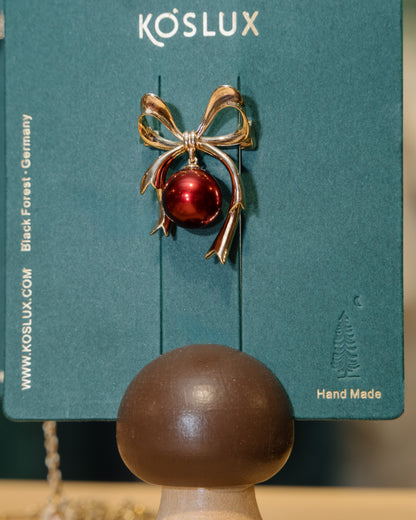 Festive Wonderland - Yuletide Grace Set, Necklace, Bracelet and Brooch