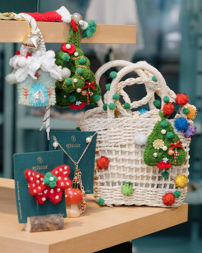 Festive Wonderland - Festive Starry Mini Tote