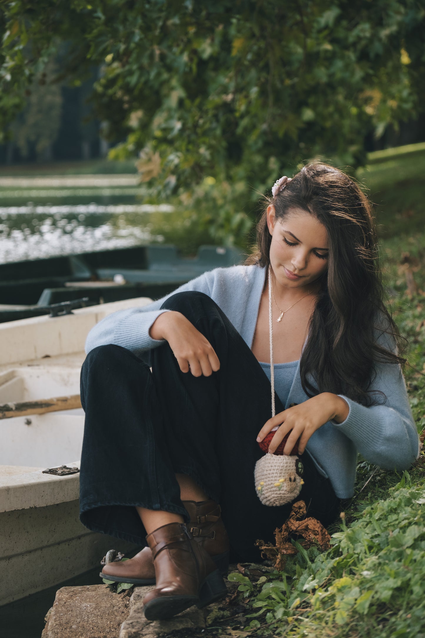 Black Forest Whimsy - Woodland Mushroom Bag