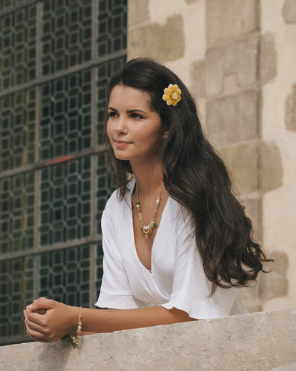 Black Forest Whimsy - Sunlit Daisy Clip